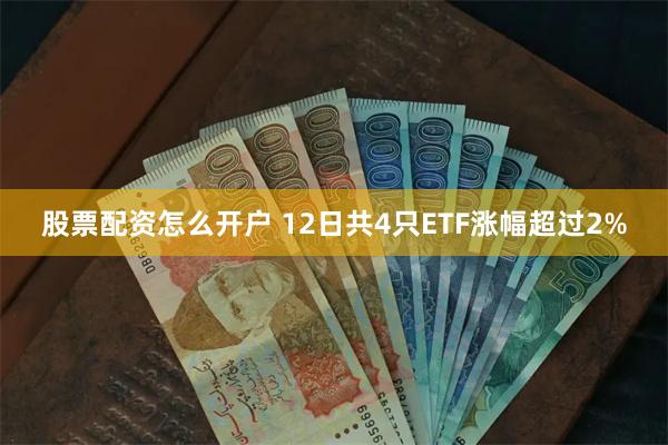 股票配资怎么开户 12日共4只ETF涨幅超过2%
