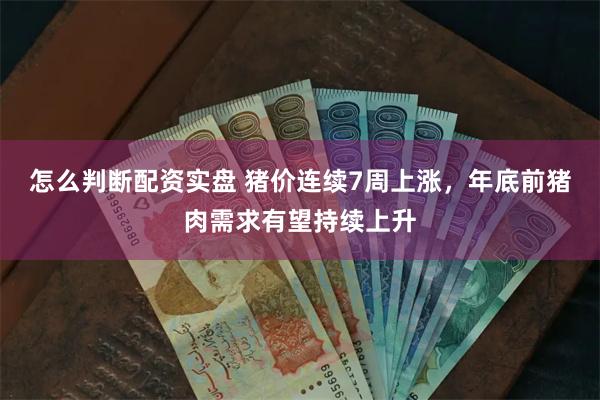 怎么判断配资实盘 猪价连续7周上涨，年底前猪肉需求有望持续上升