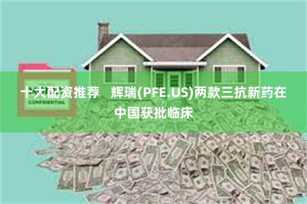 十大配资推荐   辉瑞(PFE.US)两款三抗新药在中国获批临床
