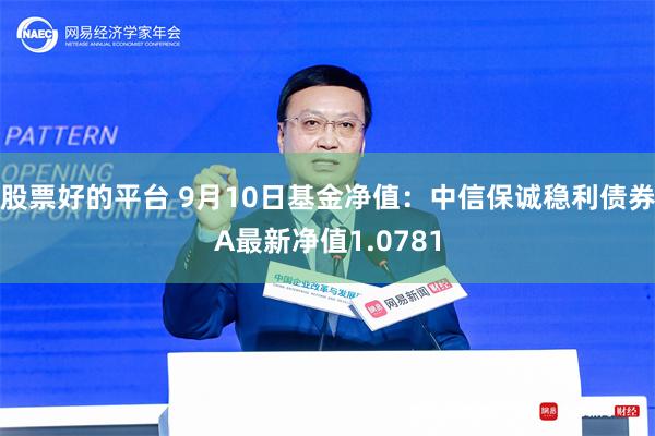 股票好的平台 9月10日基金净值：中信保诚稳利债券A最新净值1.0781