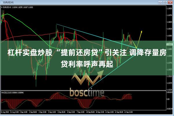 杠杆实盘炒股 “提前还房贷”引关注 调降存量房贷利率呼声再起