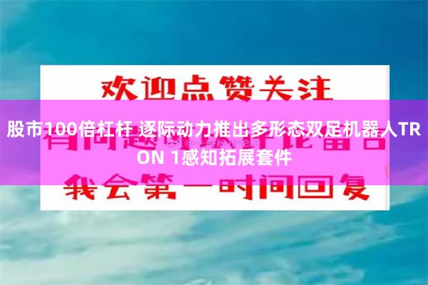 股市100倍杠杆 逐际动力推出多形态双足机器人TRON 1感知拓展套件