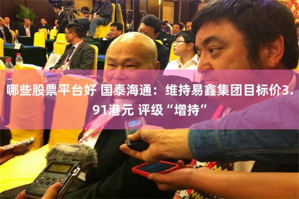 哪些股票平台好 国泰海通:维持易鑫集团目标价3.91港元 评级“增持”